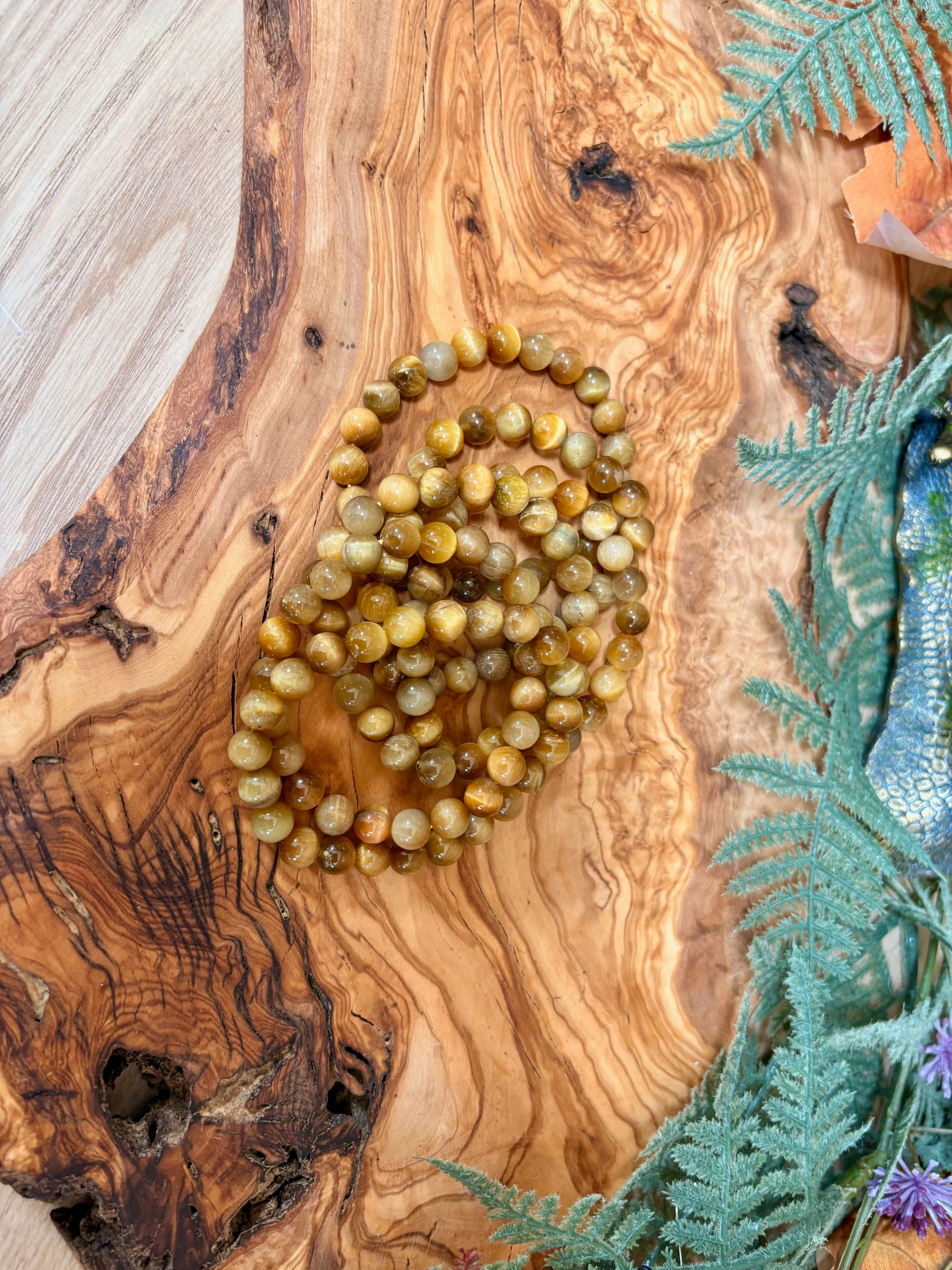 Natural Honey Tiger Eye Bracelets