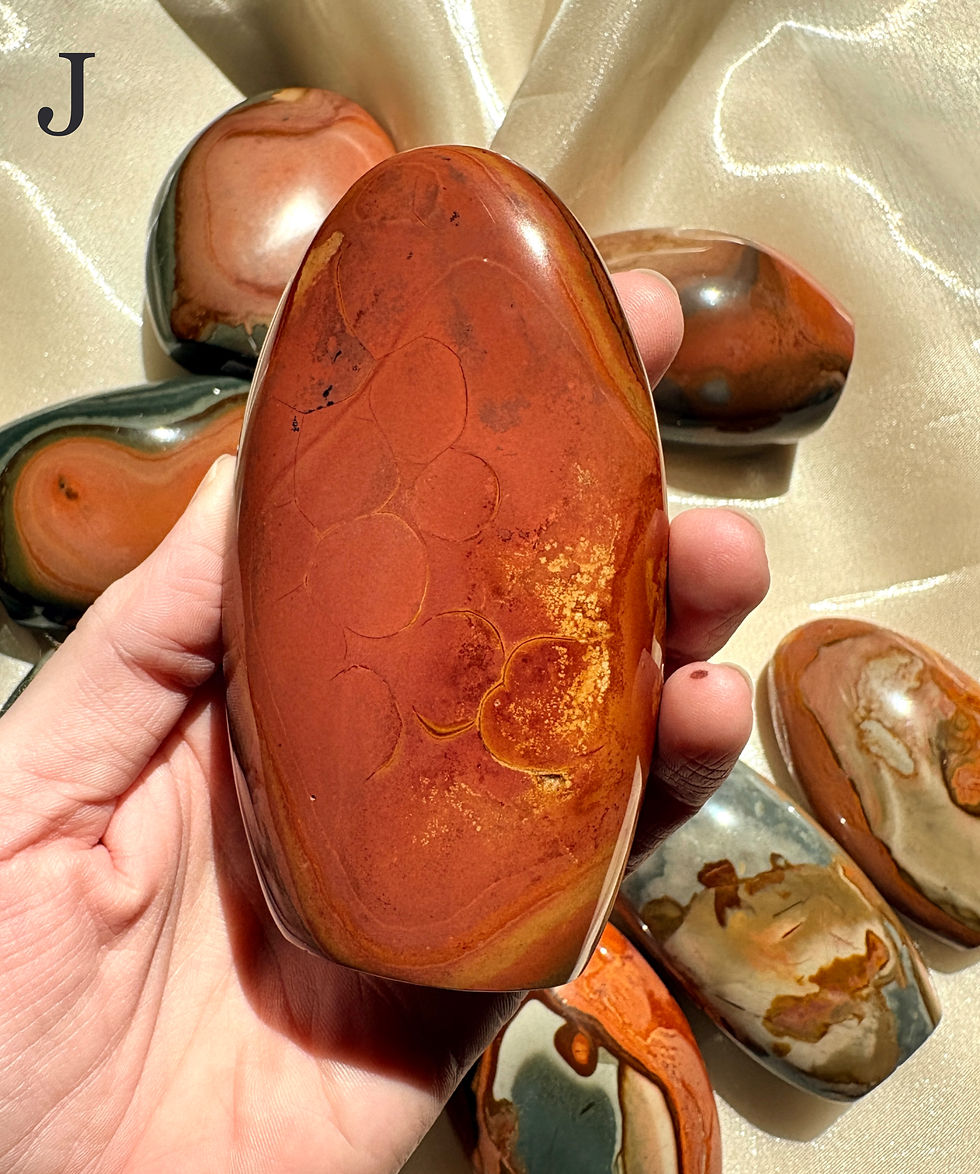 Thumbnail: Polychrome Jasper Freeforms