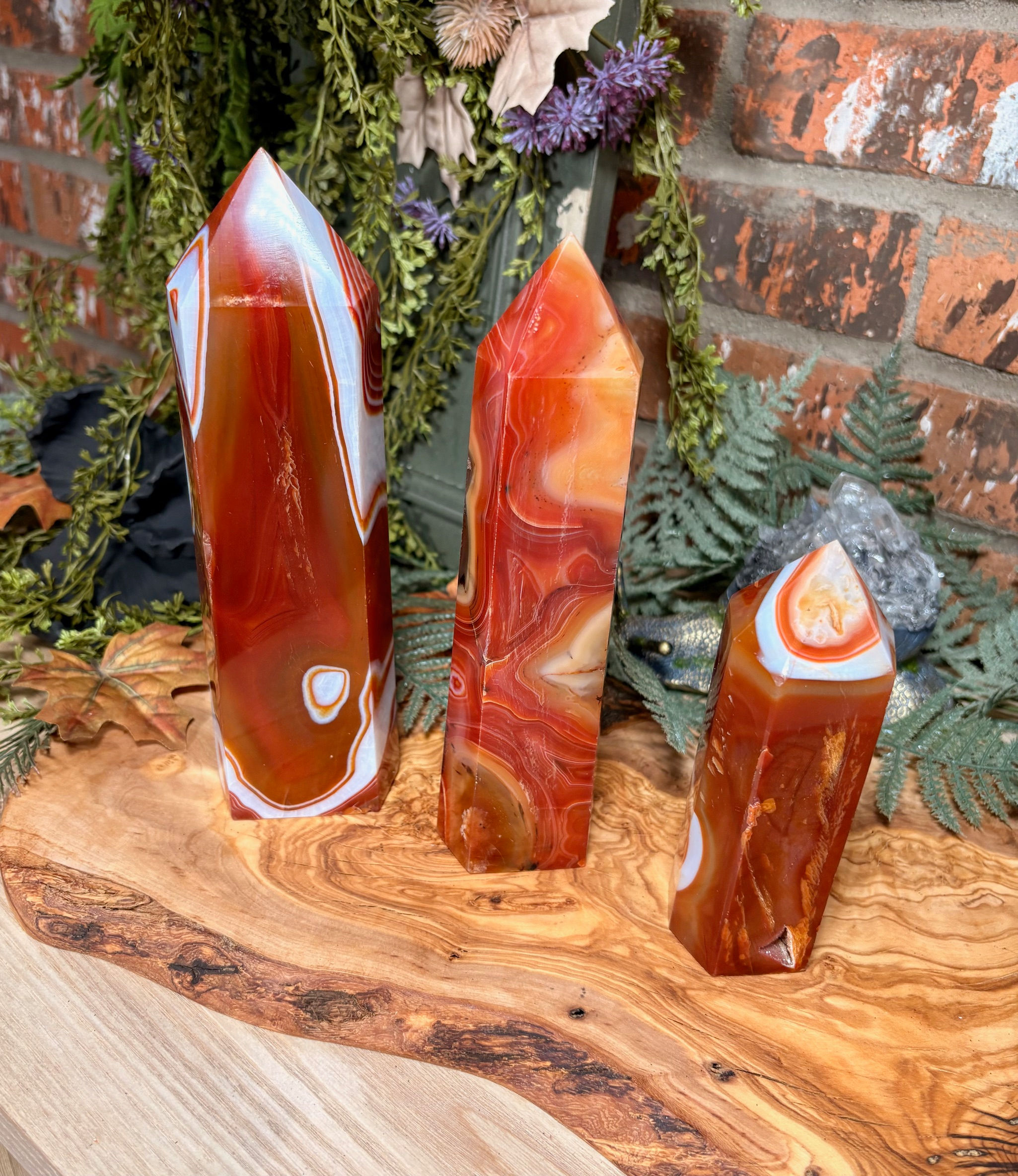 Large Carnelian Obelisk Towers