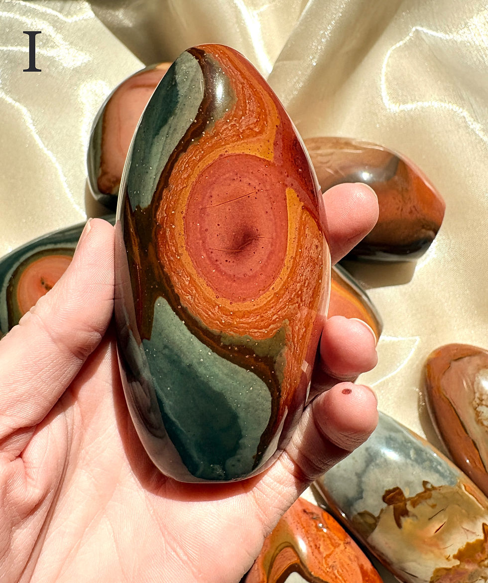 Thumbnail: Polychrome Jasper Freeforms