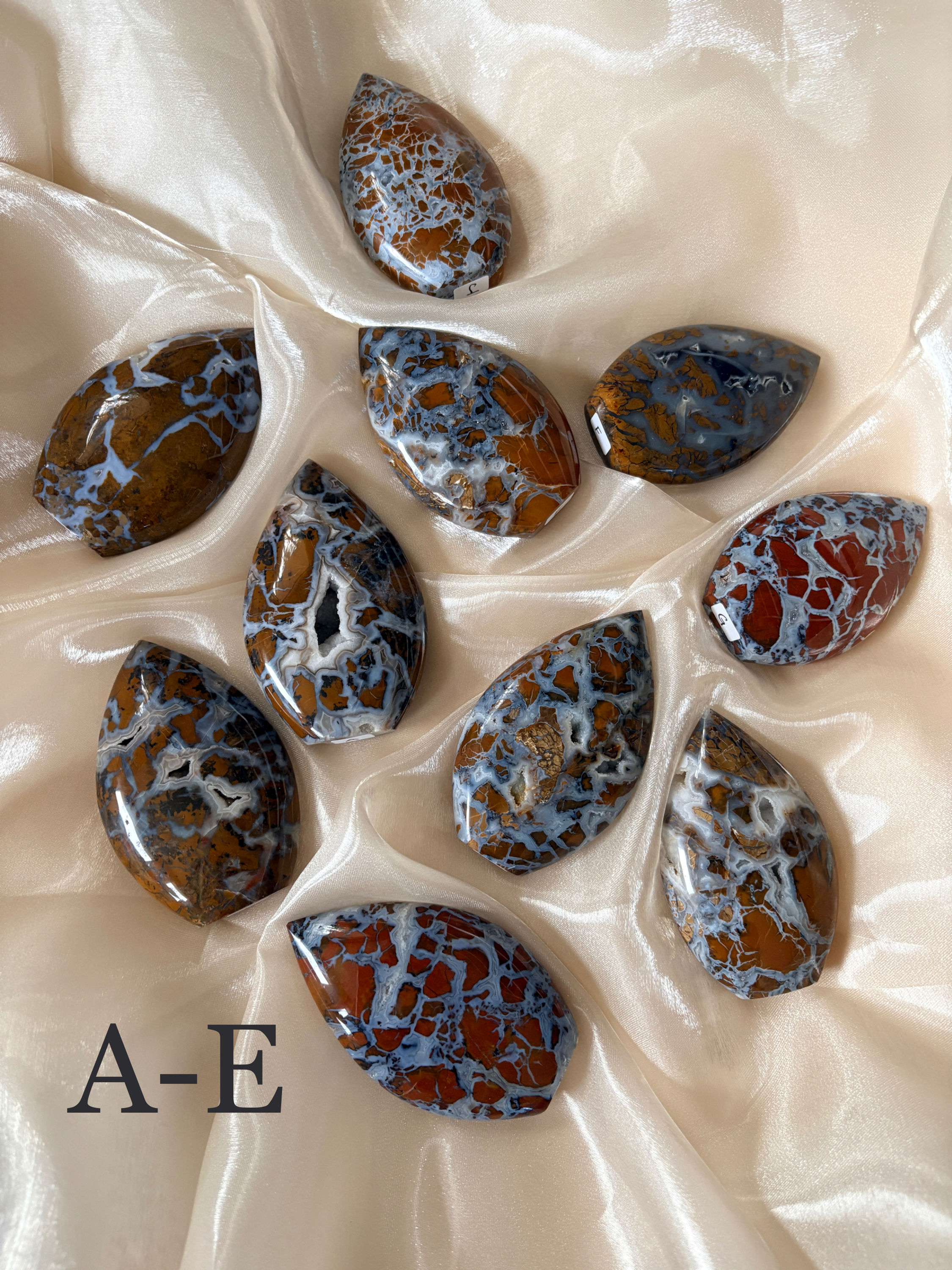 You Pick Brecciated Jasper Flames