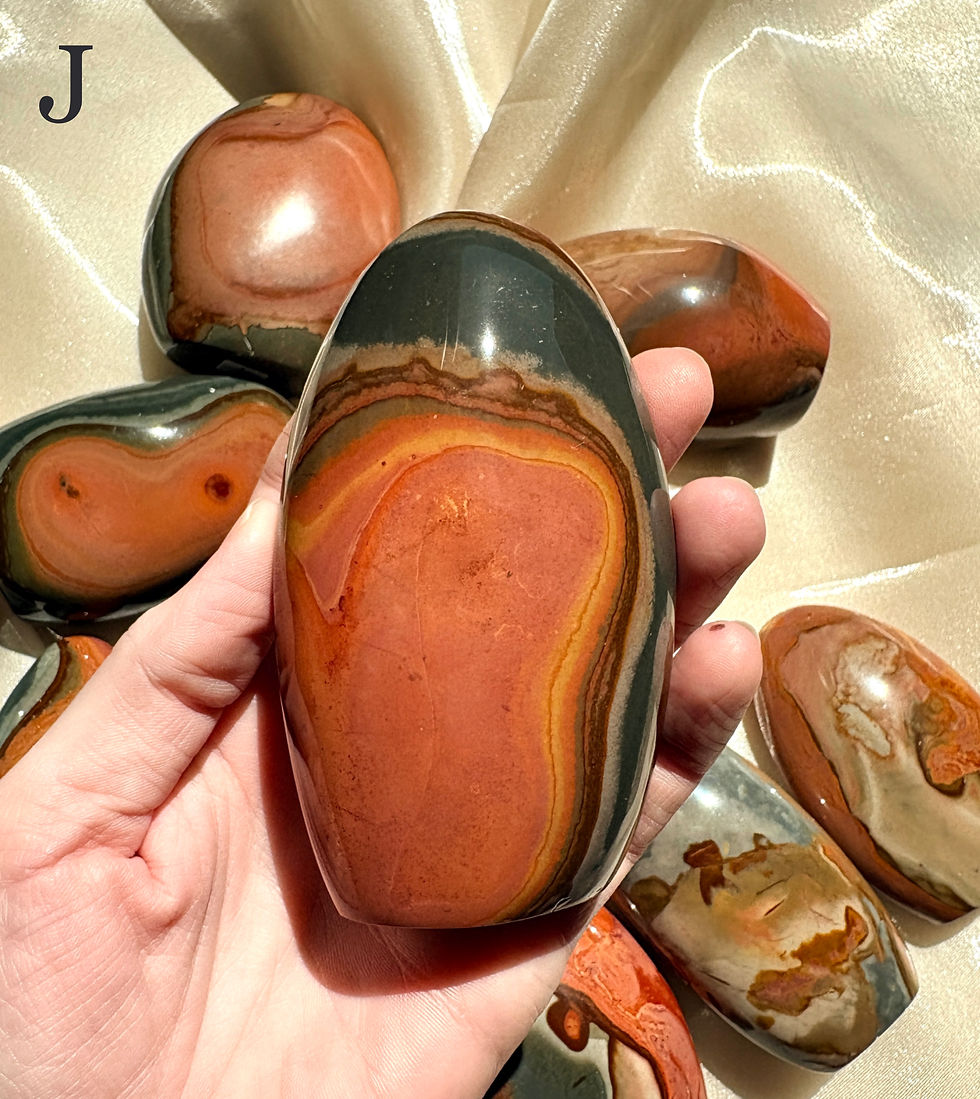 Thumbnail: Polychrome Jasper Freeforms