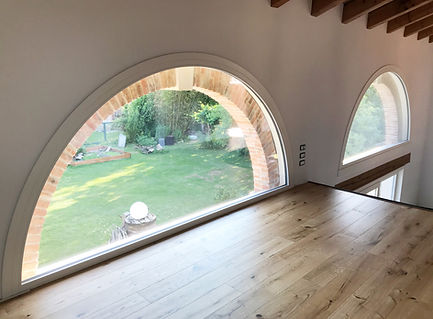 sostituzione serramenti con nuovi in legno di abete