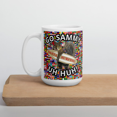 Go Sammy Flags of the World Mug 11 oz/15 oz | Beach Broadcast