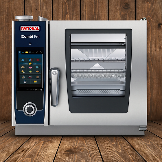7063 【最高峰美品】ラショナル iCombi Pro 6-2/3フルセット RATIONAL iCombi Pro 6-Half Size Pans Electric Combi Oven - 208/240