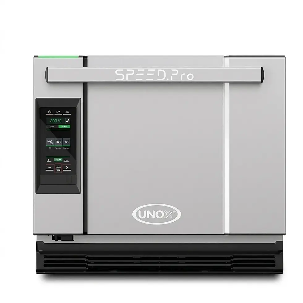 UNOX SPEED.Pro high-speed oven for coffee shop quick food preparation