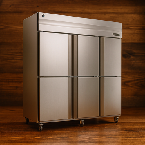 Hoshizaki HFW-187MS4 Upright Freezer | 1720L 6-Door Commercial Freezer