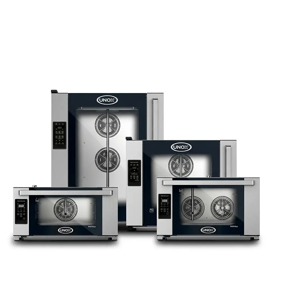 UNOX BAKERLUX SHOP.Pro convection oven used in bakery and pastry shops