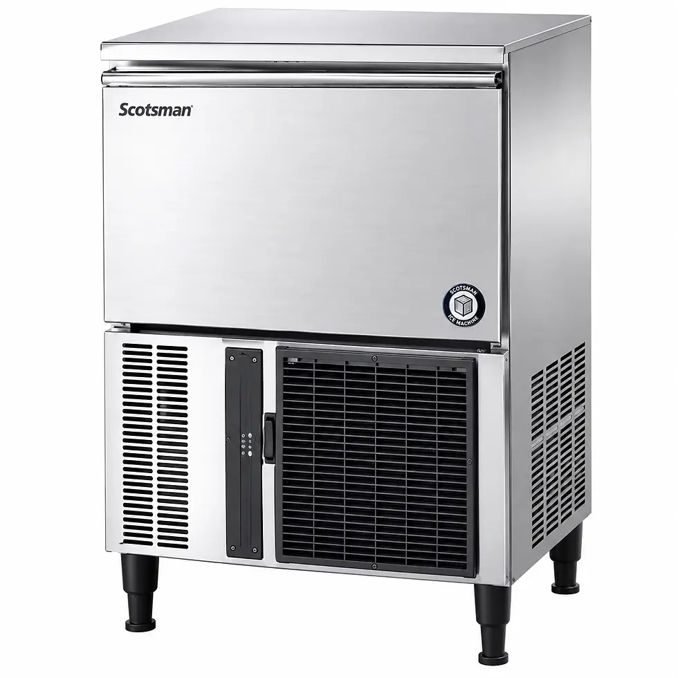 IM-65NE LM commercial ice cube machine with 63 kg/day ice production for restaurants, hotels, cafés, bars, and commercial kit