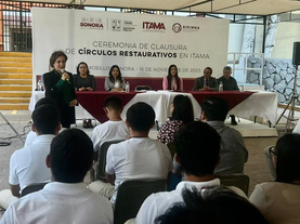 Colabora Sipinna en proceso de reinserción social de jóvenes Itama: Secretaria de Seguridad