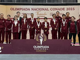 Destaca Sonora con cinco medallas en la Olimpiada Nacional de Trampolín