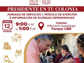 Reanudan el viernes programa ‘Alcalde en tu Colonia’ en Empalme; va al Infonavit Guadalupe