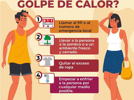 Insta Gobierno de Sonora a protegerse ante las altas temperaturas