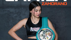 Alumna de Cecyte Sonora aspira a conquistar título mundial de boxeo
