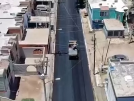 Cumple alcalde con pavimentación de calle Severiano Talamantes, en Infonavit Guadalupe
