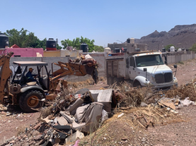 Mantiene Ayuntamiento de Guaymas limpieza en arroyos