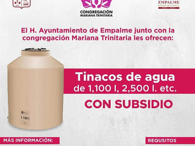Llama Ayuntamiento de Empalme a aprovechar programa de material subsidiado de ‘Mariana Trinitaria’