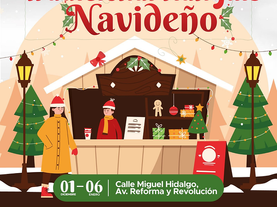 ¡Arranca el Tianguis Navideño en Empalme!