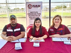 Acerca Gobierno de Sonora convocatoria del programa social en Feria de Servicios “Sonora Atiende”: ISAAM