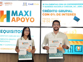 Anuncia Desarrollo Económico el programa Maxi Apoyo Créditos a emprendedores