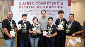 Gobierno de Sonora premia a ganadores de la cuarta Competencia Estatal de Robótica: SEC