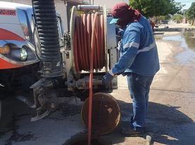 Agua de Hermosillo refuerza operativo para atender afectaciones en líneas sanitarias tras lluvias