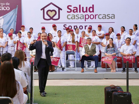 Gobernador Durazo y Presidenta Sheinbaum arrancan programa “Salud Casa por Casa” en beneficio de más de 330 mil sonorenses