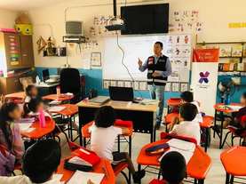 Gobierno de Sonora brinda a estudiantes información para prevenir violencias y denunciar delitos