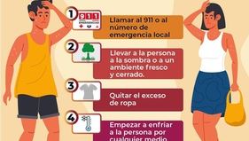Insta Gobierno de Sonora a prevenir el golpe de calor y conocer los primeros auxilios para salvar vidas