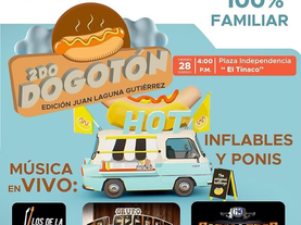 Todo listo para el Segundo Dogotón 2025; será el viernes en plaza del ‘Tinaco’