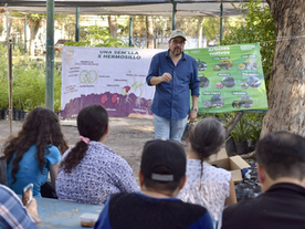 Imparten en Vivero Municipal Taller de Germinación a las y los hermosillenses