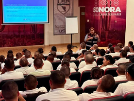Capacita Gobierno de Sonora a cadetes para prevenir y atender la violencia familiar y de género