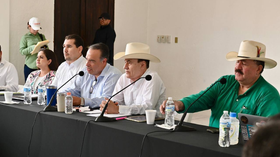 Encabeza Alfonso Durazo presentación del Proyecto de Abastecimiento de Agua del Río Sonora