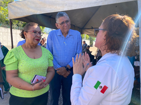 Recibe alcalde Luis Fuentes a Doctor Vagón; beneficiará a más de 2,500 personas con servicios médicos gratuitos