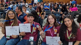 Ganan estudiantes de Cecyte Sonora medalla de plata en competencia nacional de ciencia y tecnología