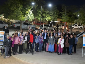 Cumple Toño Astiazarán a residentes de Los Olivos con rehabilitación de parque