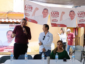 Se reúne el candidato a la alcaldía LFA con diversos sectores de la comunidad