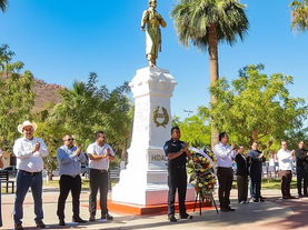 Conmemora Ayuntamiento de Guaymas el 272 aniversario del natalicio de Miguel Hidalgo y Costilla