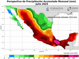 Gobierno de Sonora alerta por pronóstico de lluvias intensas para el mes de julio
