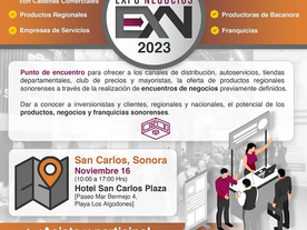 Invita Secretaría de Economía a participar en Expo Negocios 2023, en San Carlos