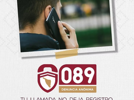 Promueve Gobierno de Sonora denuncia anónima de delitos en la línea 089