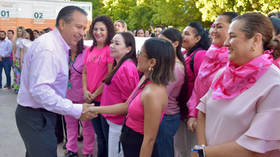 Llama Toño Astiazarán a hacer conciencia en la conmemoración del Día Mundial de la Lucha contra el Cáncer de Mama
