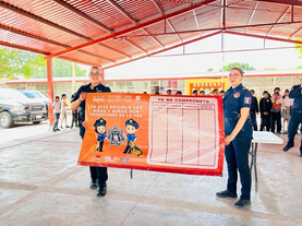 Policía Estatal tiene más de 180 niñas y niños Promotores de la Paz en Vícam