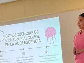 Lleva Ayuntamiento de Guaymas plática sobre “alcohol en adolescentes”