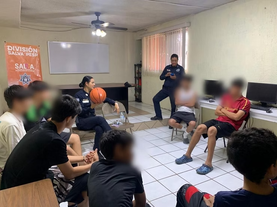 Policía Estatal fortalece acciones preventivas con adolescentes en casa hogar de Hermosillo