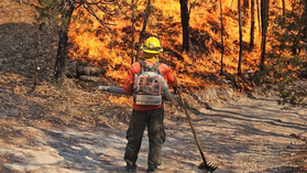 Avanza Gobierno de Sonora en el combate al incendio forestal en Nácori Chico