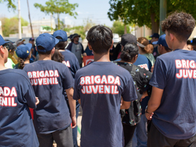 Suman esfuerzos Bomberos de Hermosillo y familias para el rescate de espacios públicos de la ciudad