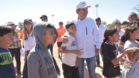 Inaugura Antonio Astiazarán “Generación de Campeones” en Poblado Miguel Alemán