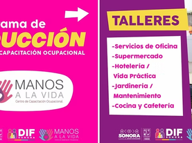 Gobierno de Sonora invita al Curso de Inducción en Manos a la Vida