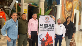 Participa alcalde Luis Fuentes en reunión estatal de Protección Civil